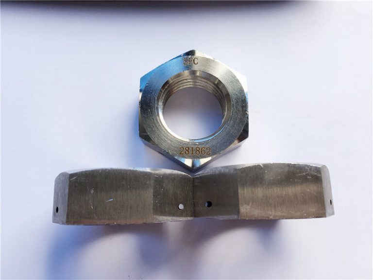 විදුම් සිදුරක් සහිත හෙක්ස් ජෑම් නට්