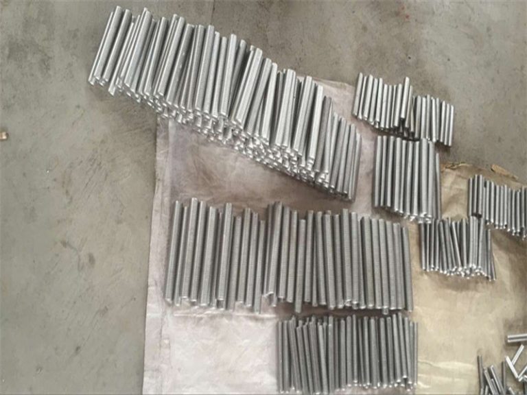 inconel 718 625 600 601 ටැප් හෙක්ස් ස්ටූඩ් බෝල්ට් සහ නට් ගාංචු M6 M120