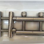 ansi 316ti / en 1.4571, 317l / en 1.4438 මල නොබැඳෙන වානේ කොටස් සම්බන්ධ කරන සැරයටි මාලාව